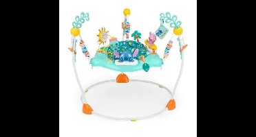 DISNEY BABY -STITCH- Speelruimte voor baby's met meerdere speeltjes, evoluerende wipstoel, 360° draaibaar, 10 interactieve Disney-spellen