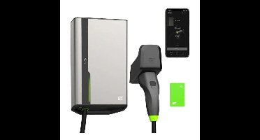 Wandbox HabuDen Green Cell 22kW 32A - 5m kabel met NFC