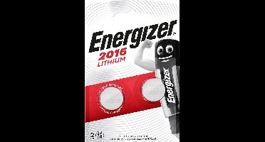 Energizer 7638900248340 huishoudelijke batterij Wegwerpbatterij CR2016 Lithium