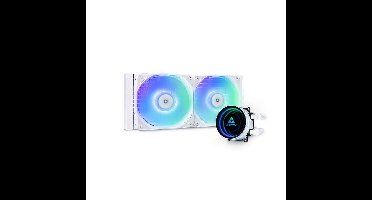Chieftec ICEBERG 240-RGB-W Computer behuizing Alles-in-één vloeistofkoeler 12 cm Wit