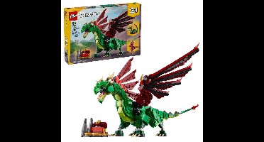 LEGO CREATOR 3 IN 1 31161 Middeleeuwse draak