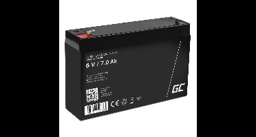 Green Cell AGM12 industrieel oplaadbare batterij/accu Sealed Lead Acid (VRLA) 7000 mAh 6 V