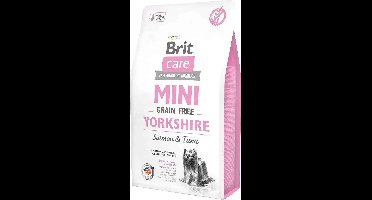 BRIT Care Mini Yorkshire Grain Free Salmon with tuna - droog hondenvoer - 2 kg