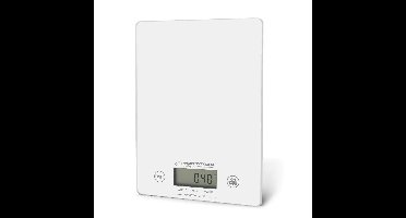 Esperanza EKS002W keukenweegschaal Wit Aanrecht Rechthoek Elektronische keukenweegschaal