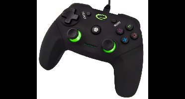 Esperanza EGG110K game controller Gamepad PC,Playstation 3 Analoog/digitaal USB 2.0 Zwart
