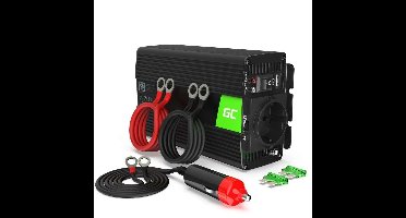 Green Cell INV03DE netvoeding & inverter Auto/Binnen 500 W Zwart
