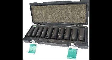 HONITON NASADKI 10cz. 1/2"UDAR.DŁ.4002 (levertijd 8 werkdagen)