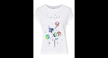 Shirt met paardenbloemen