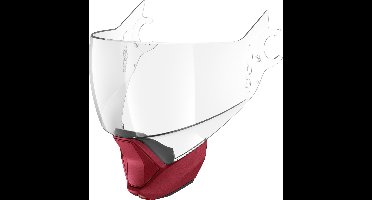 SHARK Vizier VZ170 AS/AF (anti-damp) Helder, Vizieren en Pinlocks, Mat rood RMA