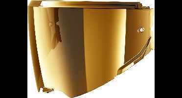 SHARK Vizier VZ390L Grote schaal (L-2XL), Vizieren en Pinlocks, Iridium goud (Pinlock voorbereid)