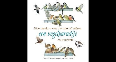 Hoe maakt u van uw tuin of balkon een vogelparadijs - Nico de Haan, Marjolein Bastin - ebook
