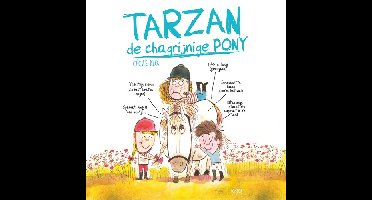 Tarzan, de chagrijnige pony - Cécile Alix - ebook