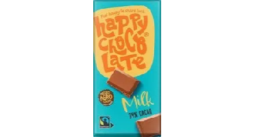 Happy Chocolate Melk 34% Cacao
