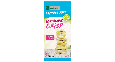 Damhert Lactose- en Glutenvrij Chocoladetablet Wit Crisp