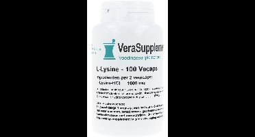 VeraSupplements L-Lysine 500mg Capsules
