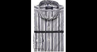 OLYMP SIGNATURE Tailored Fit Overhemd ML6 (vanaf 68 CM) donkerblauw/wit