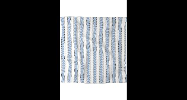 OLYMP SIGNATURE Pochet blauw, Gestreept