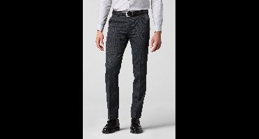 Meyer Flex Modern Fit Stoffen broek grijs, Effen