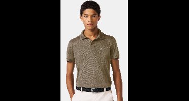 Meyer Slim Fit Polo shirt Korte mouw bruin