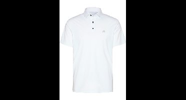 Meyer Modern Fit Polo shirt Korte mouw wit