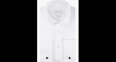 Profuomo Slim Fit Overhemd wit, Effen