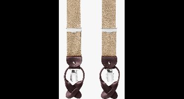 Profuomo Bretels beige, Melange