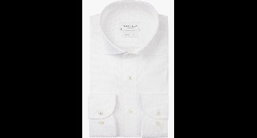 Profuomo Slim Fit Overhemd wit, Effen