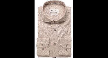 Profuomo Slim Fit Overhemd beige, Effen