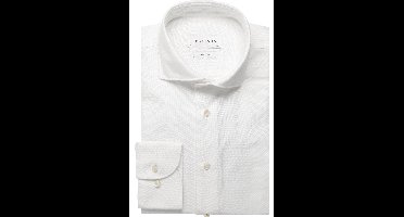 Profuomo Slim Fit Overhemd wit, Effen