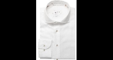 Profuomo Slim Fit Overhemd wit, Effen