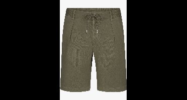 Profuomo Relaxed Fit Vrijetijdsshort groen, Effen