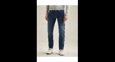 PME Legend Regular Fit Jeans middenblauw, Effen