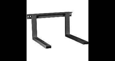 Magnetronbeugel - Montage aan de muur - Tot 35kg - Zwart