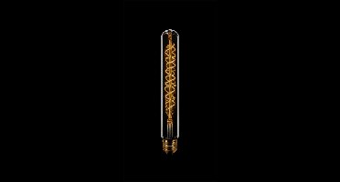 LED lamp 18.5 cm | smoke titanium | dimbaar | E27 | 8 watt | Ø3 cm | 2200K | 250 lumen | 240V