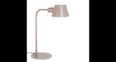 Bureaulamp | 16 cm | Aron | E27 | bruin taupe | metaal | moderne sfeerverlichting