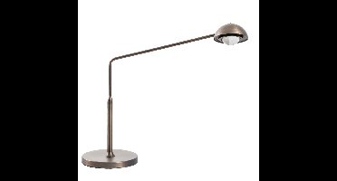 Bureaulamp | 27 cm | Amy | ingebouwd LED | brons | metaal | moderne verlichting