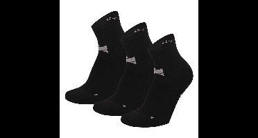 Xtreme Yoga Sokken 3-pack Zwart-39/42