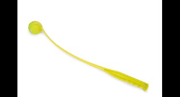 Beeztees Fetch Tennisbalwerper Geel 62 cm