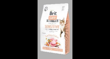 Brit Care Cat Grainfree Adult Sensitive Fresh Turkey & Salmon 7 kg