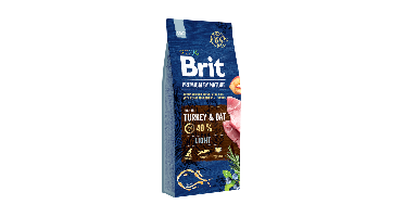 Brit Premium by Nature hondenvoer Light 15 kg
