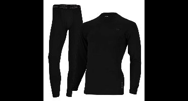 Xtreme Thermoset Heren - Thermoshirt + Thermolegging - Zwart-M