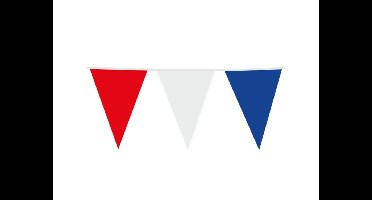 Reuzevlaggenlijn Rood-wit-blauw 10m