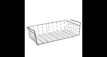 Metaltex Babette hangmand 50cm zwart