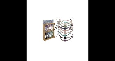 Kristallen armband met edelsteen