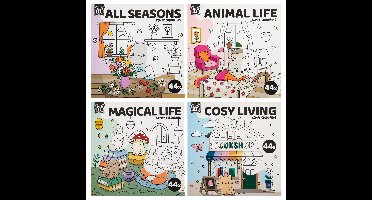 Craft ID Kleurboek cute&comfy 20x20cm