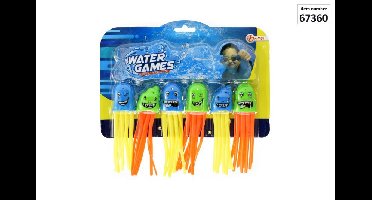 Toi Toys Duik octopussen 6 stuks