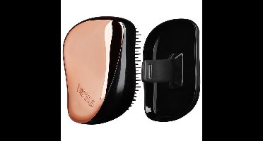 Tangle Teezer Borstel Compact Styler Detangling Hairbrush Black Rose Gold 1Stuks