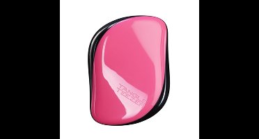 Tangle Teezer Compact Styler Detangling Hairbrush Borstel Pink Sizzle Pink Sizzle 1 St