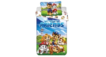 Paw Patrol peuterdekbedovertrek better - 100 x 135 cm - 40 x 60 cm