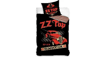 ZZ Top Dekbedovertrek Eliminator 140 x 200 cm 70 x 90 cm - 100% katoen